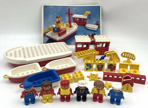 ★廃番 1992年 LEGO レゴ duplo デュプロ dacta 船 ボート マリンシリーズ 90s 90年代 レトロ ビンテージ