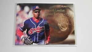 1996 FleerSmooth Leather Kenny Lofton