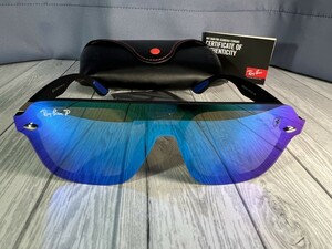 レイバン×フェラーリ　未使用　サングラス　Ray-Ban×Ferrari　ブラック　ブルー