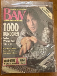 Todd Rungren LA. 雑誌　未開封