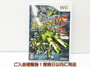 【1円】Wii 突撃!! ファミコンウォーズVS ゲームソフト 1A0022-117mk/G1