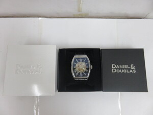 ＃64497　ダニエルダグラス DANIEL＆DOUGLAS DD8808 自動巻き オートマチック 腕時計　稼働品　中古品