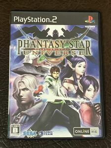 ★ 送料無料 PS2 RPG ファンタシースターシリーズ ★ ファンタシースターユニバース PHANTASY STAR UNIVERSE 動作確認済 説明書付き ★