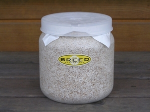 高品質・高性能　BREED菌糸ビン　1500ml　2本《能勢YG90.3mm作出》希望本数注文可能（ブリード　菌糸瓶　菌床）