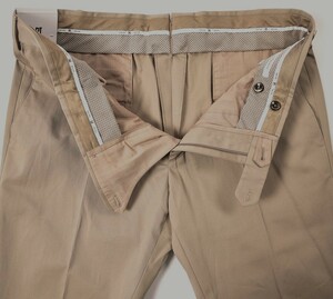 size:52(W94cm)◆PT TORINO◆superslim fit◆Deluxe Comfort Fabric/beige◆98% cotton 2% elastane◆スーパースリム◆コットン スラックス