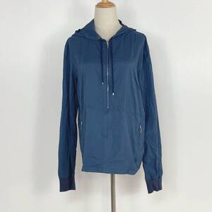 YZ1444 A.P.C. アーペーセー レディース コットン マウンテンパーカー Mサイズ 万能 長袖 ネイビー 紺 カジュアルスタイル シンプル USED