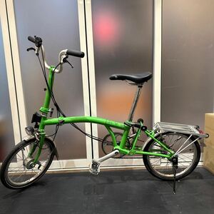 BROMPTON M3L グリーン　ブロンプトン　ダイナモハブ　中古