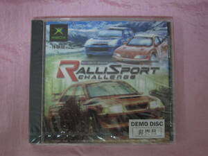 XBOX RALLISPORT CHALLENGE ラリースポーツ・チャレンジ デモディスク 販促品 未開封品