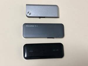 docomo au USBモバイルルーター3本セット【L-03F】【L-05A】【au HDW12】ジャンク