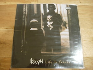 KORN LIFE IS PEACHY Analog　Vinyl LP レコード