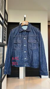 A.P.C.デニムジャケット　2nd セカンド型　アーペーセー　サイズ　L ビームス ブリッラ APC