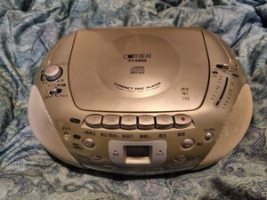 TOSHIBA 東芝 CDラジオカセットレコーダー TY-CDS2 2004年製 ジャンク