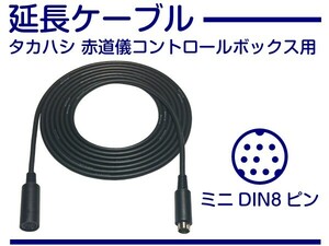 タカハシ コントロールボックス延長ケーブル miniDIN8ピン / 丸形8ピン ■即決価格E2