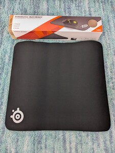 0610u0702　SteelSeries QCK heavy マウスパッド Lサイズ