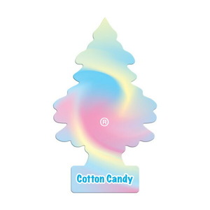 エアフレッシュナー 芳香剤 リトルツリー コットンキャンディ CottonCandy 1pcs Made in USA