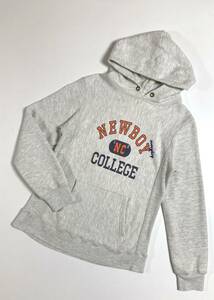 BEAMS BOY ビームスボーイ Athlete スウェット パーカー NEW BOY COLLEGE カレッジ