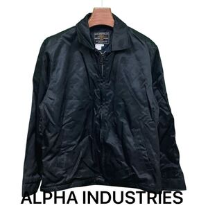 ALPHA INDUSTRIES, アルファインダストリーズ, ブルゾン, ジャケット, ブラック, アウター, 古着