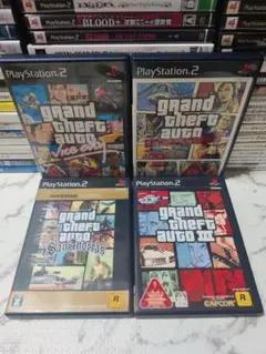 【ps2】GTA3、VC、LS、SA（送料込み）