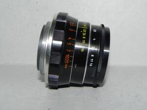 **中古品　インダスター61　55mm/f 2.8(Lマウント　ロシア製)*