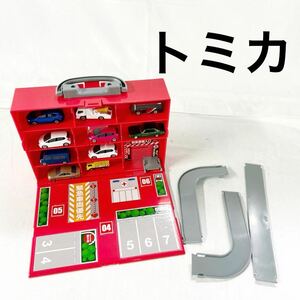 ▲ 現状品販売 TOMICA POCKET TOWN トミカタウン トミカ ミニカー おもちゃ 車 ポケットトミカ おでかけプレイバッグ 【OTAY-348】