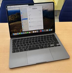 【お正月大特価品】【美品】【カスタマイズモデル】Apple MacBook Air 13.6インチ Apple M2チップ 2022年式 メモリ16GB/SSD256GB A2681