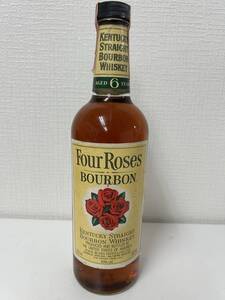 【1円～】フォアローゼス イエローラベル 6年 750ml 43% 241222 FOUR ROSES