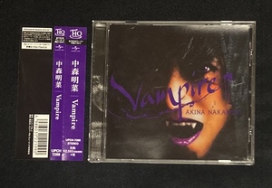 ※送料無料※ 中森明菜 Vampire UHQCD 2017年発売 UPCH-7288 高音質 ヴァンパイア