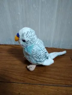 セTST キセイインコ　ブルー　ぬいぐるみ  6-530