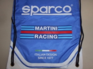 SPARCO X MARTINI SPORTSACK Martini Racing ストライプ入り*　*送料別途　*取り寄せ品