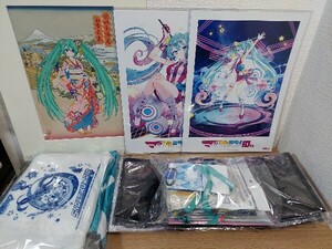 【大量】初音ミク　グッズ　クリアスタンド　ラバーストラップ　ショッピングバック などまとめてセット