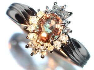 MV13753SS【1円～】新品【RK宝石】≪Alexandrite≫ 希少宝石 極上アレキサンドライト 大粒0.7ct 極上ダイヤモンド Pt900 高級リング ダイヤ