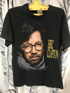 ERIC CLAPTONエリック・クラプトンの９２年ツアーTシャツ　L　今だけ送料無料！！即決