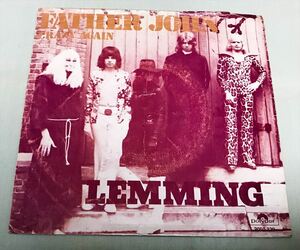 ◆オランダORG◆ LEMMING / FATHER JOHN ◆貴重ジャケット付き　/蘭グラムロック/カルトパワーポップ