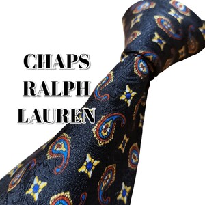 ★CHAPS RALPH LAUREN★　ブラック系　総柄　日本製