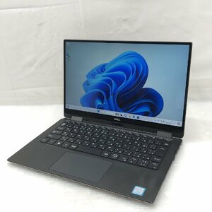 1円～タッチパネル搭載 Windows11 Pro DELL XPS 13 9365 P71G Core i5-8200Y メモリ8GB NVMeM.2 SSD256GB 13.3インチ T014715