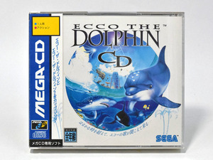 【未開封】エコーザドルフィンCD（エコー・ザ・ドルフィン+エコー・ザ・ドルフィン２）　　メガCD 