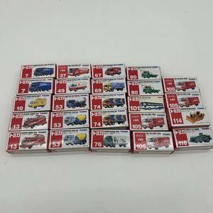 【MSE-0901.3-262】1円スタート TOMY トミカ 働く車シリーズ ミニカー 一部ダブりあり おもちゃ 箱付 コレクション 長期保管品 現状品