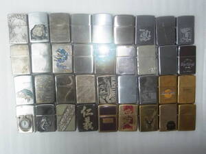 1014　Zippo　ジッポー　オイルライター　36個　USED品　ジャンク品