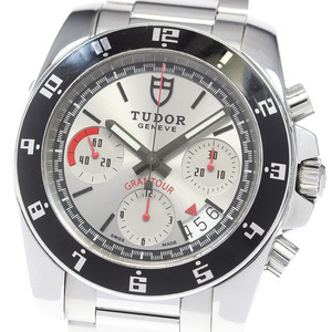 チュードル TUDOR 20350 グランツアー クロノ デイト 自動巻き メンズ _849641