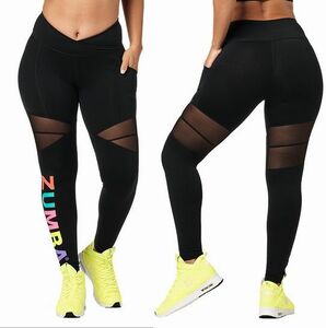 【正規品・新品】Sサイズ★ZUMBA・ズンバ★Bright Bold Zumba Ankle Leggings