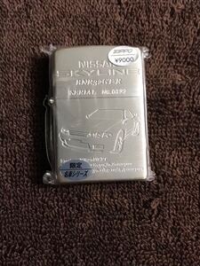 ZIPPO オイルライター　ジッポー　ジッポ　ニッサン スカイライン GT-R BNR32 2002年製　未開封品　未使用品　R32