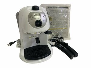DeLonghi デロンギ EC200N-W エスプレッソ・カプチーノメーカー コーヒーメーカー 通電確認済