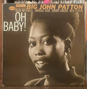 送料込み米BlueNotoのorg/ BlueNoto BST 84192/ OH BABY・ BIG JOHN PATTON/ New Yorkラベル・ VANGELDER STEREO刻印有り