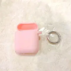 Airpods2　ケース　ベビーピンク