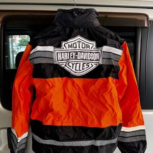 Harley-Davidson ハーレーダビッドソン　レインスーツ レインジャケット レインウェア 雨具　カッパ　サイズS