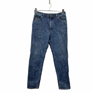 Lee デニムパンツ W33 リー ブルー コットン 古着卸 アメリカ仕入 2310-876