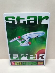 STAR TREK AMT640 U.S.S. ENTERPRISE SPACE SHIP スチールケース プラモデル スタートレック エンタープライズ