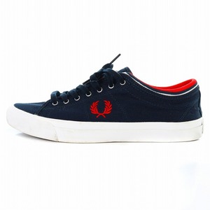 FRED PERRY KENDRICK TIPPED CUFF CANVAS ケンドリック ティップ カフ キャンバス スニーカー ローカット US9 27cm