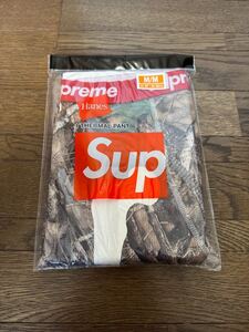 【新品】Supreme Hanes bones thermal pant (1 Pack) / Camo / M