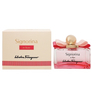 フェラガモ シニョリーナ イン フィオーレ EDT・SP 100ml 香水 フレグランス SIGNORINA IN FIORE SALVATORE FERRAGAMO 新品 未使用